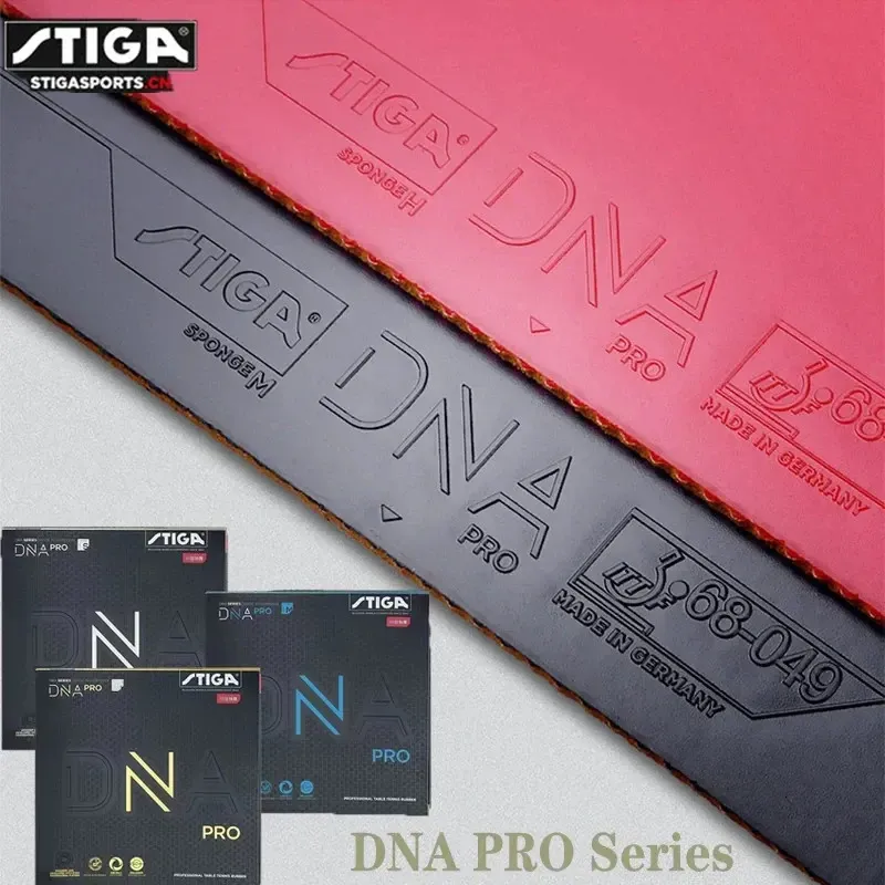 Оригинальная специальная губка для ракетки для настольного тенниса STIGA DNA PRO MHS со встроенной прочной резиной 240124