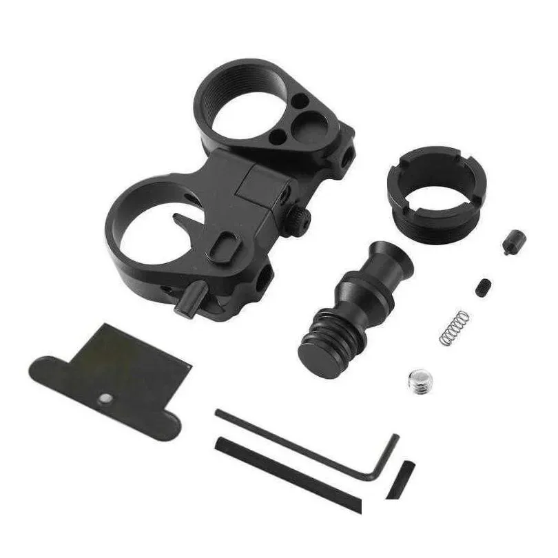 Tripods Tactical Ar Folding Stock Adapter Ar15/M16 Gen Hunting Accessories Black Drop Delivery Cameras P O Monopods Dhxil