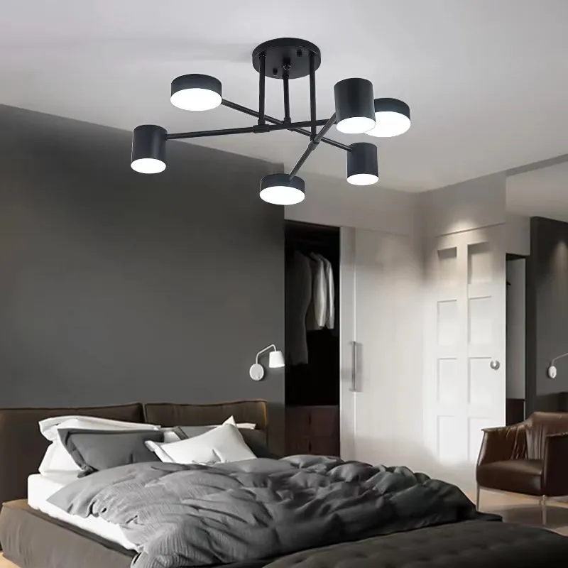 LED taklampa Enkelt kreativt vardagsrum modern takljus ljuskrona restaurang hall sovrum hem dekoration belysning