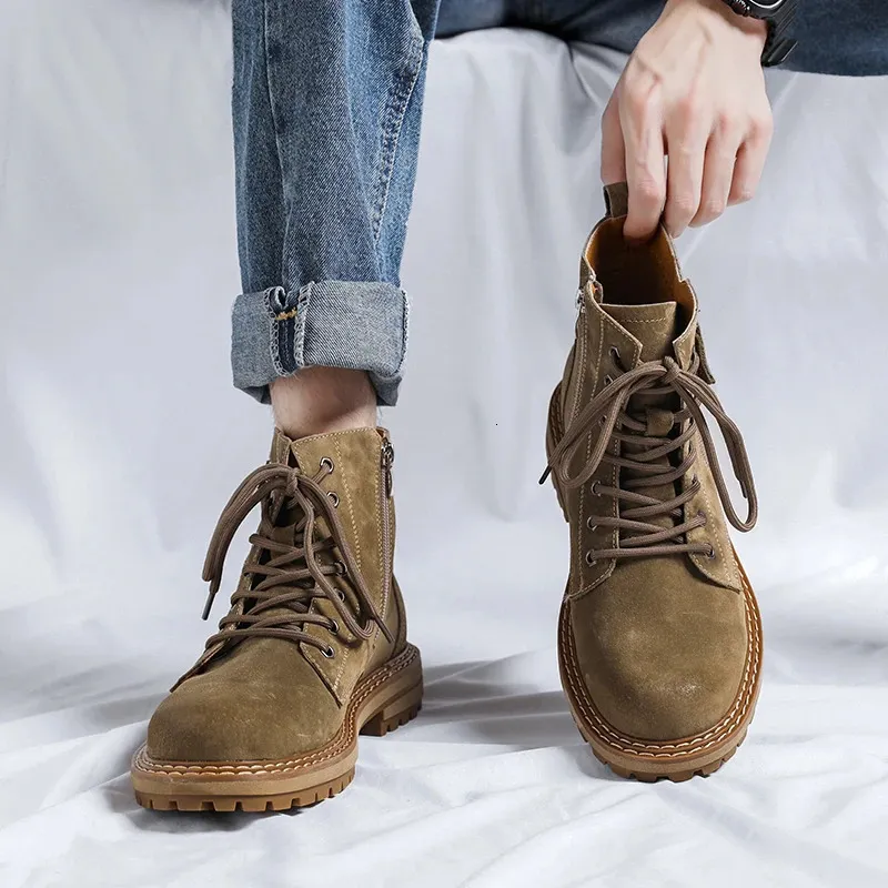 Mens casual work boots hotsell