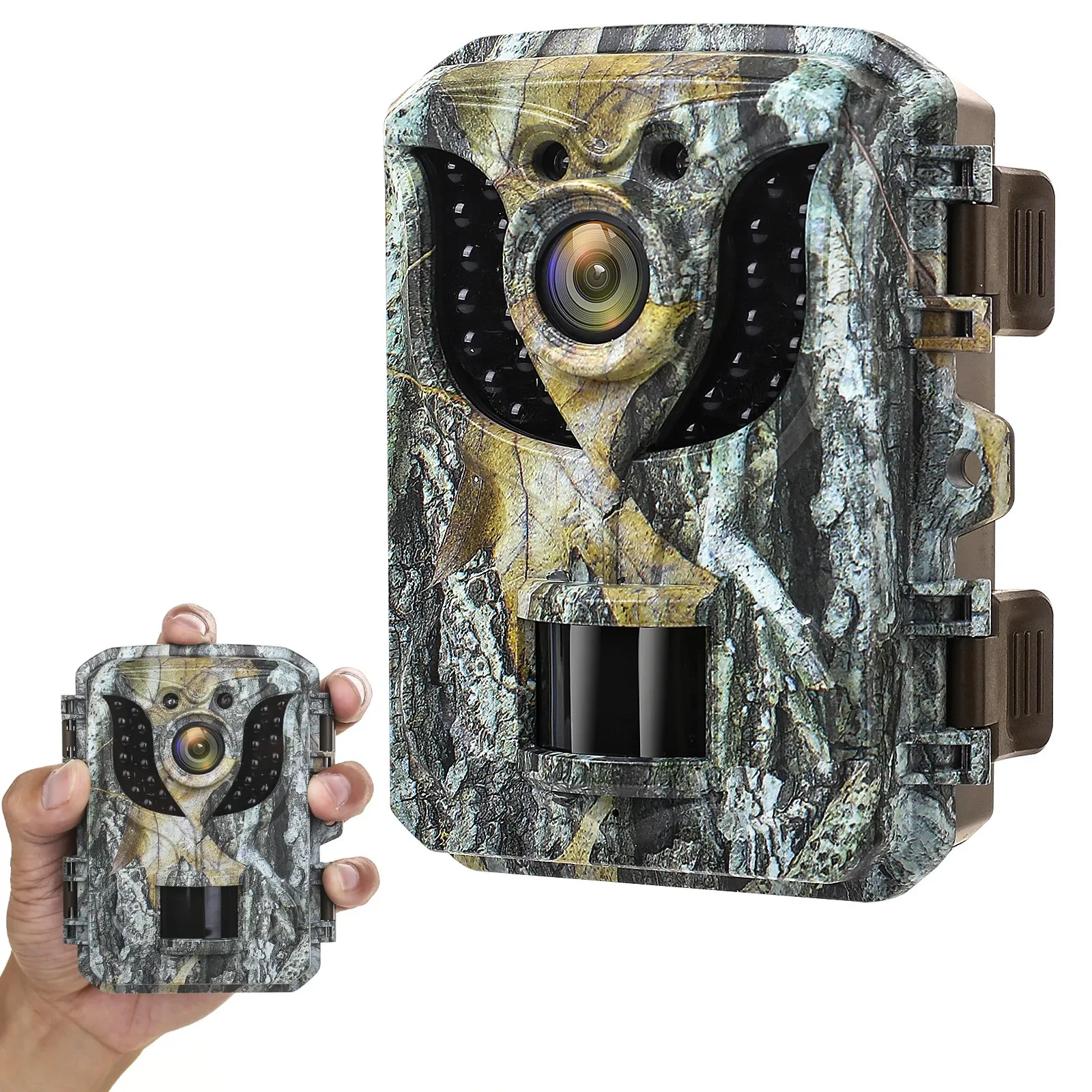 SUNTEKCAM Mini Trail Camera – 24MP 1080P HD Night Vision – Waterproof Hunting Cam