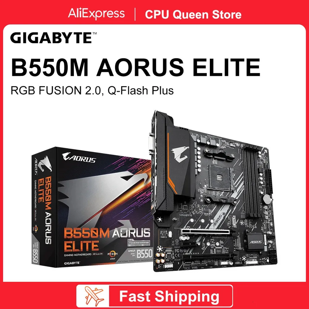 Gigabyte B550 AORUS ELITE A4 icro ATX | Placas base | Piezas de PC
