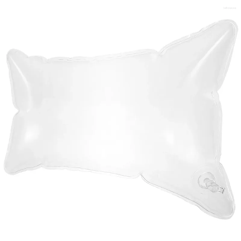 Подушка с прозрачной вставкой, надувной плед