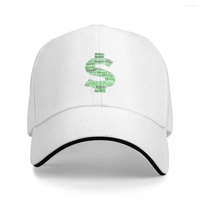 Casquettes de baseball Dollar : Cash Is King Casquette de baseball Chapeau de soleil pour enfants Camionneur Vintage Hommes Femmes