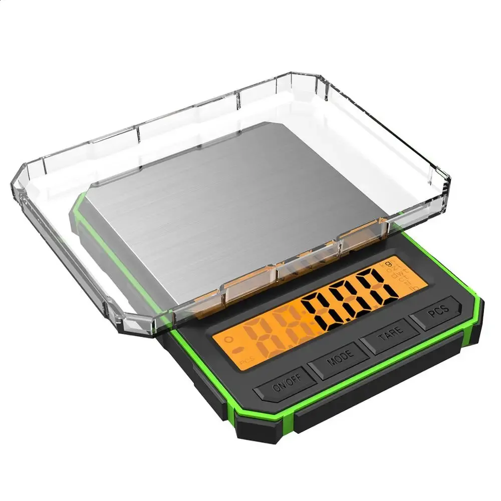 Mini balança de cozinha 500001g, display digital de alta precisão, balança elétrica para equilíbrio de joias, pesagem de alimentos 240130
