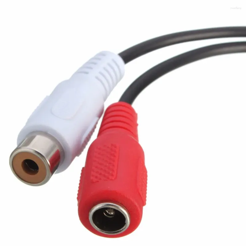 Micrófonos 2024 Llegada Sensible Audio Pickup Mic Cable de micrófono para CCTV Monitor de seguridad Cámara DVR