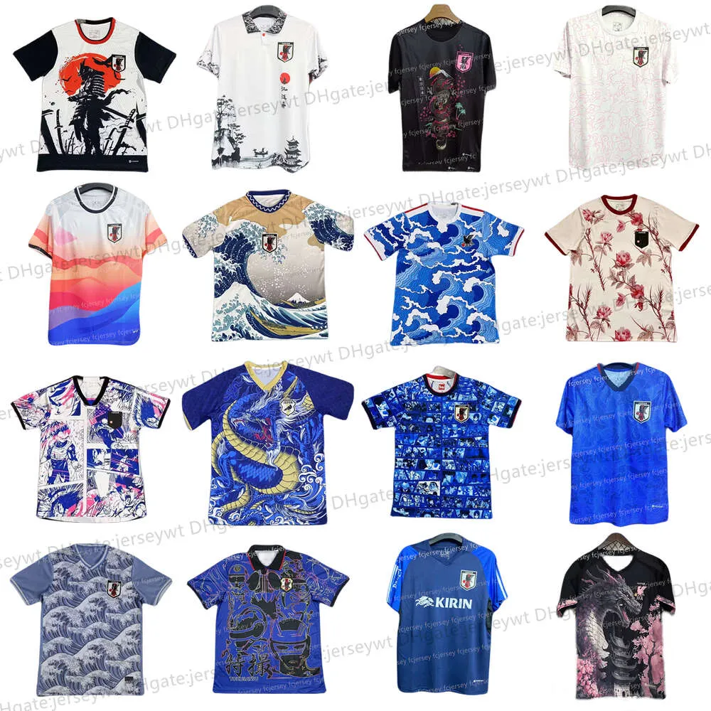 2024 Cup JapAn Soccer Jersey Cartoon Fans Player version ISAGI ATOM TSUBASA MINAMINO HINATA DOAN KUBO MITOMA 22 23 24 Japanese uniform Football Shirt Chinese dragon