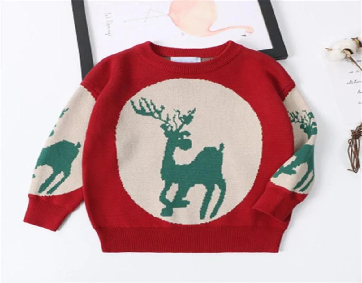 Kerst Trui Herfst Jongens Meisjes Merk Kleding Kinderen Sweatshirts Jongen Katoen Animal Print Kinder Sweatshirts Lange Mouwen23551449893