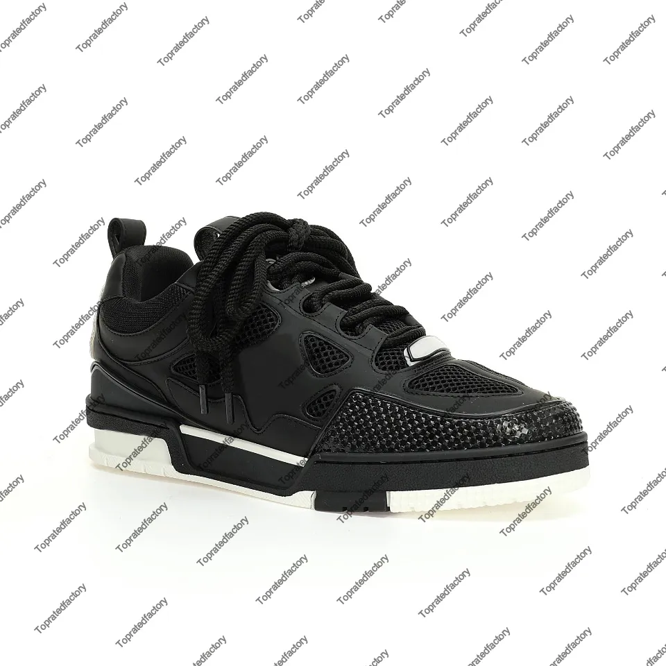 Paris Skate Sneaker Black White for Męskie Sneakers Męskie Designer Buty Buty damskie sport sportowy sport