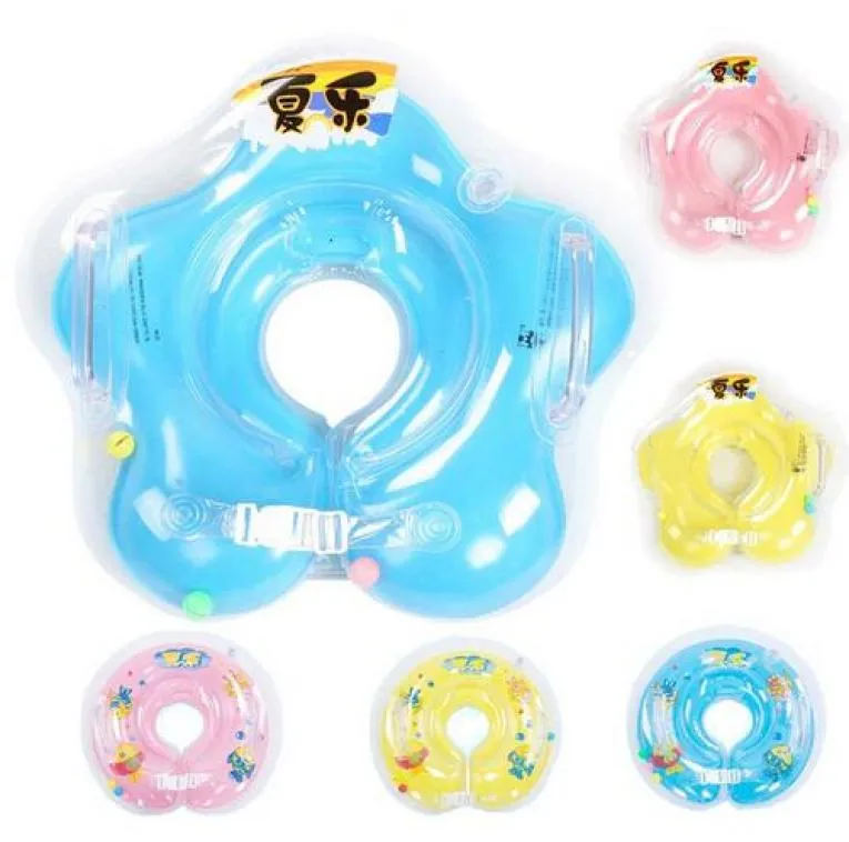 2pclot pływanie akcesoria dla dzieci pierścień szyi pływacka pierścień rurki dla niemowląt Bezpieczeństwo szyi szyi kółko pływak