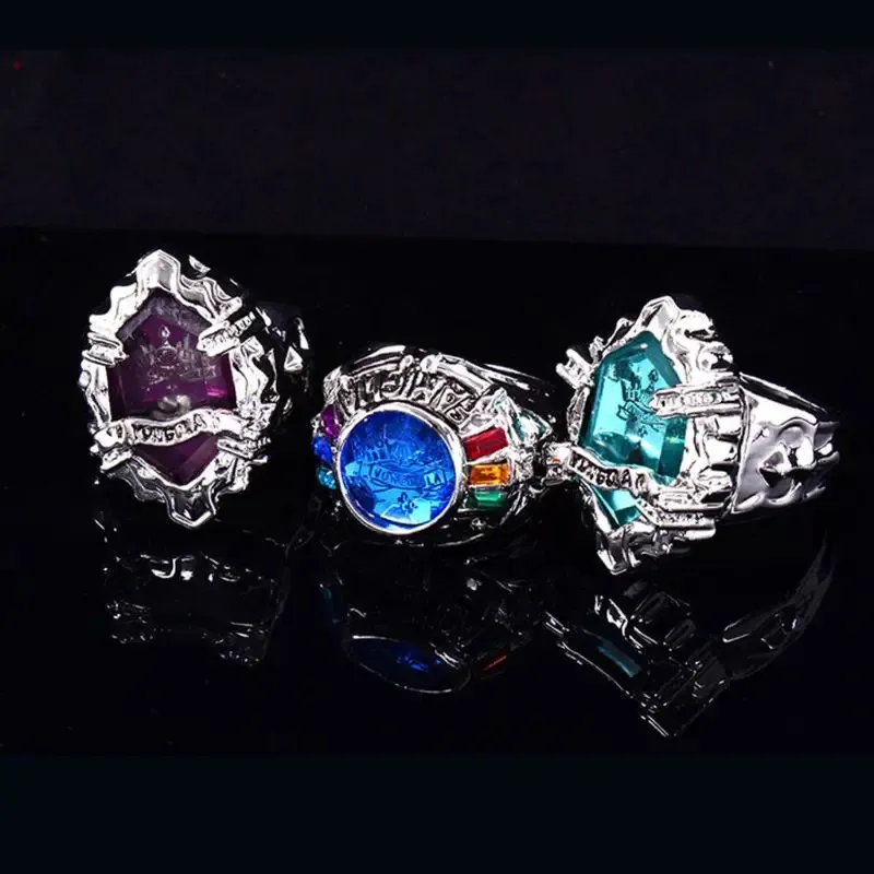 set Katekyo Hitman Reborn Vongola Rings anime cosplay المجوهرات 240125