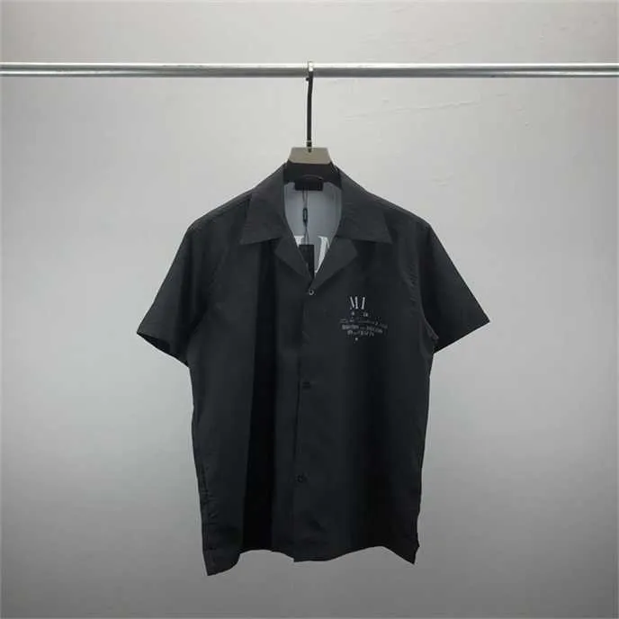 メンズカジュアルシャツ2豪華なデザイナーシャツメンズファッション幾何学的なプリントボウリングシャツハワイフローラルカジュアルシャツ男性スリムフィット半袖品種＃37