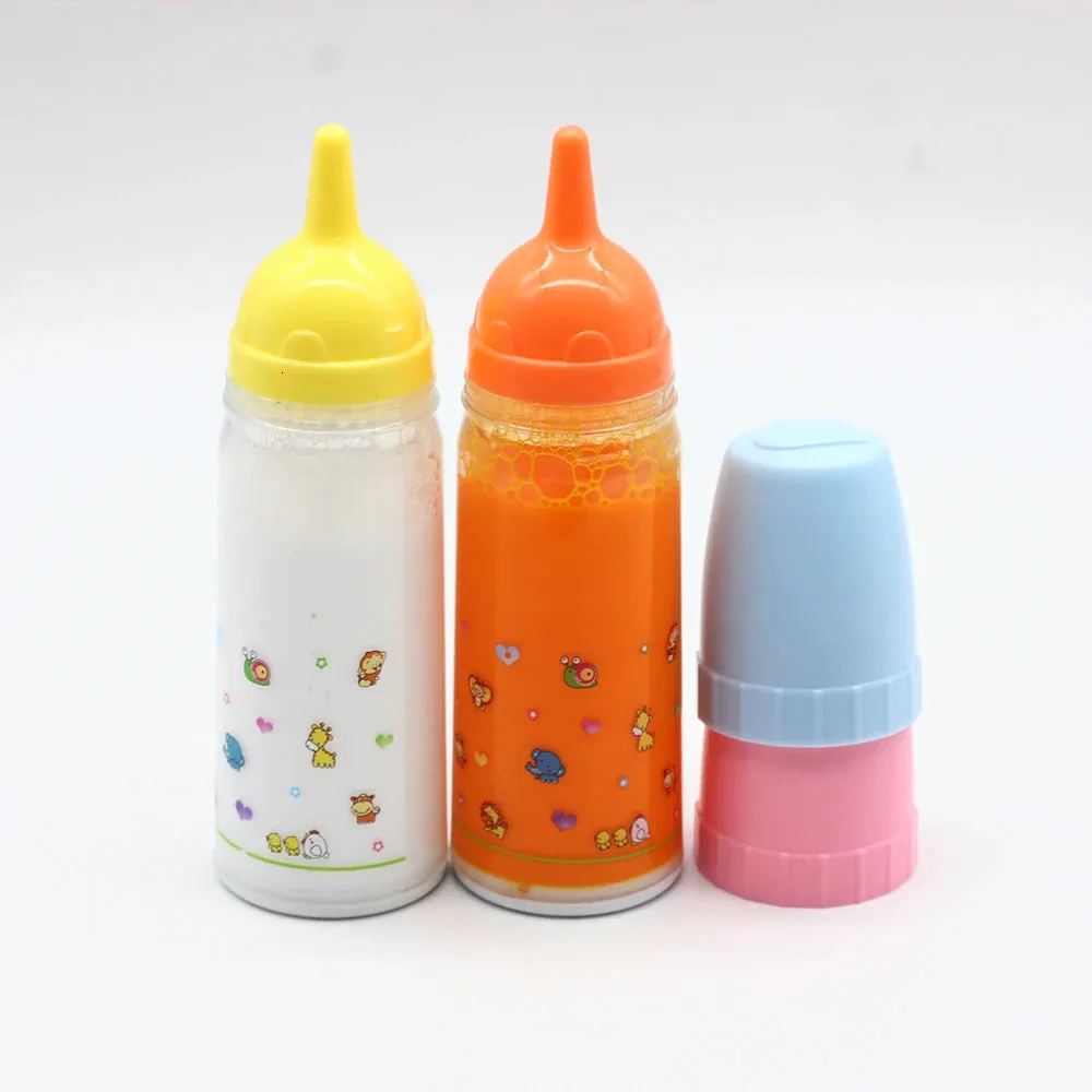 Magic Mike Bottle Bottle Doll Feeding Botting Bottle For Born Dolls 18cal Dollhouse Toys Reborn Doll Akcesoria 240123