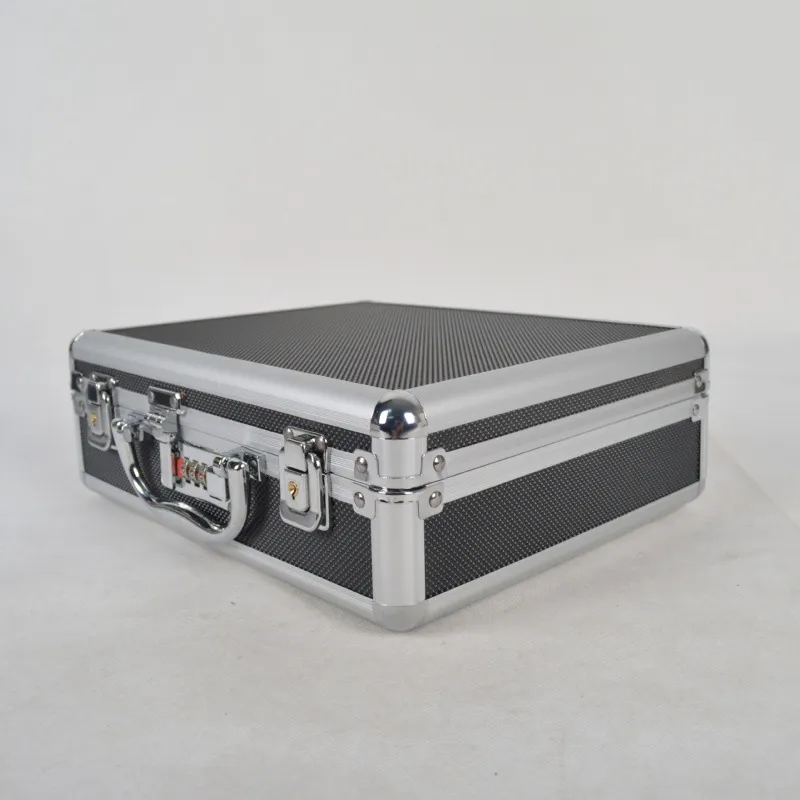 Wholesale of portable aluminum alloy toolbox magic props from the source manufacturer, performance display of aluminum box storage box toolbox