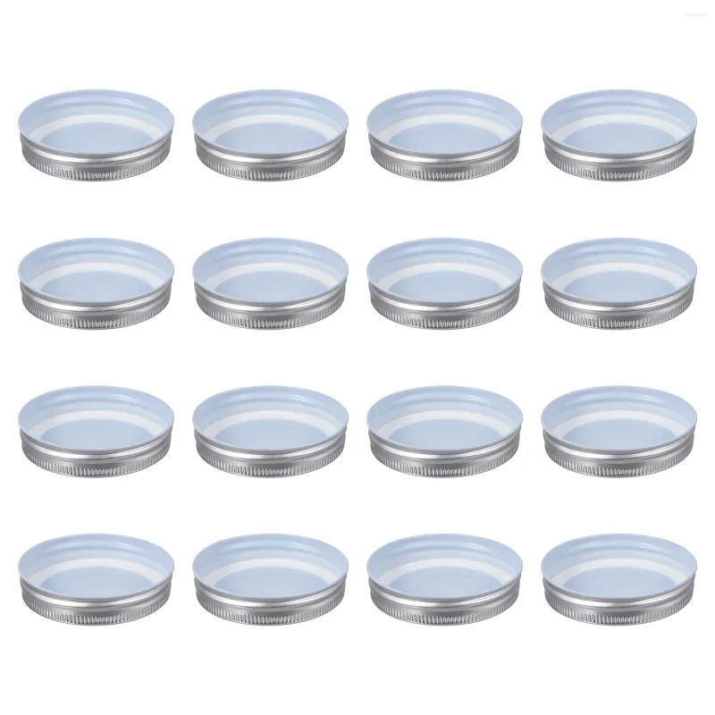 Столовая посуда, 16 шт., 70 мм, воздухонепроницаемая жесть, цельный тип, герметичные крышки для каменных банок для хранения