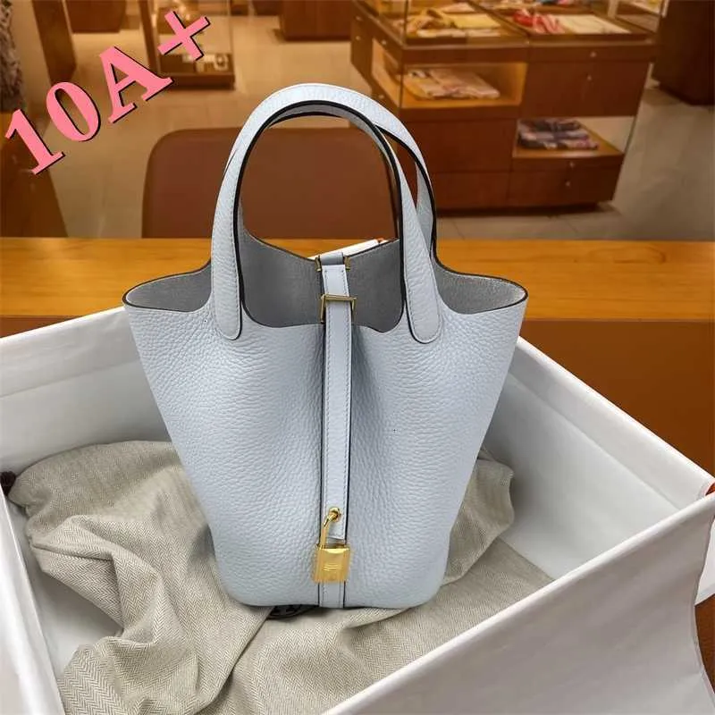 Avec 10a Loisirs Seau Sac Fourre-tout Classique Designer Premium TC Cuir Semi-fait À La Main Capacité De Mode Original Boîte Cadeau Emballage Marque De Luxe