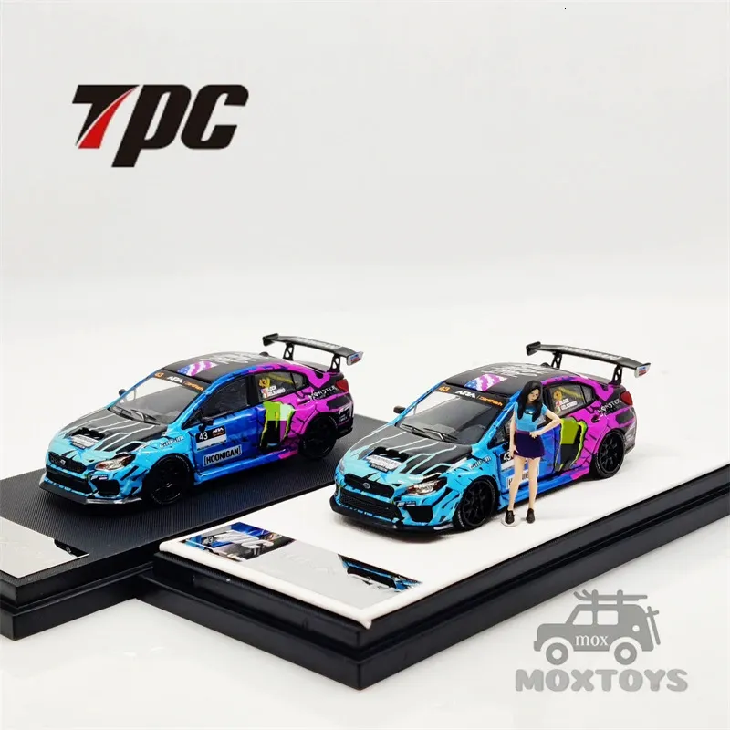 TPC 1 64 WRX STi Block43 Druckguss-Modellauto 240131