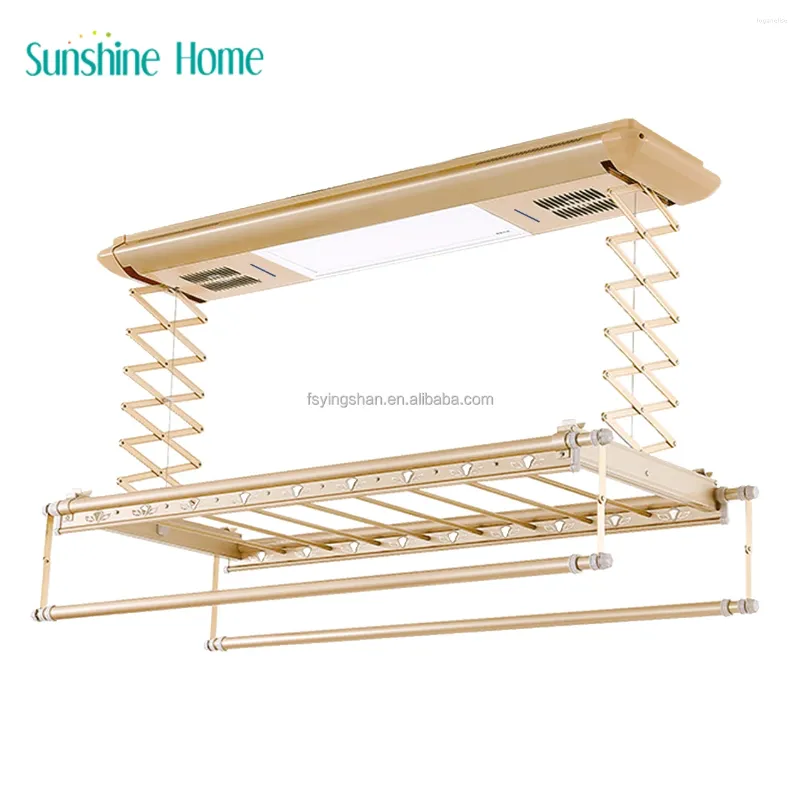 Smart Home Control High Quality Hanger Manufacture Electric Drying Clothes Rack Hangers