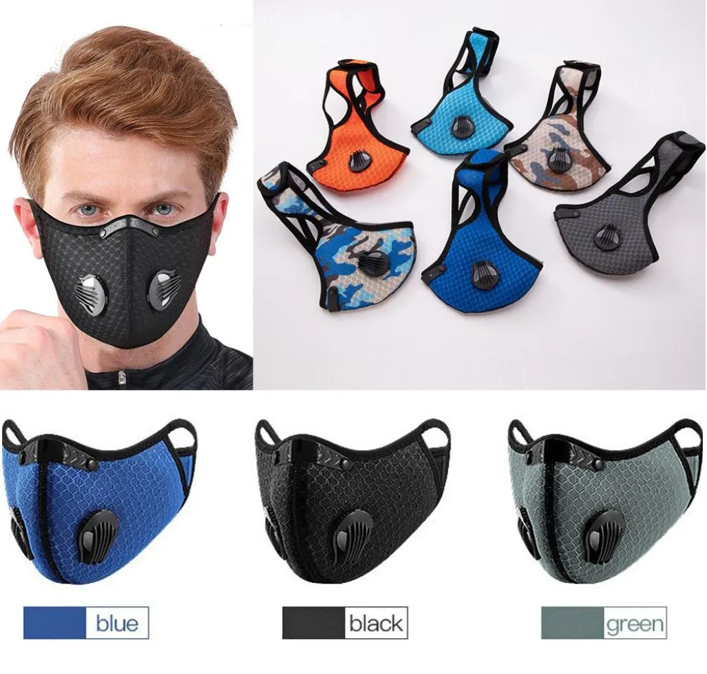 Активированная углеродом велосипедная маска для бега на открытом воздухе, противотуманная маска для мужчин, женщин, взрослых, защитная маска для лица, велосипедная пылезащитная спортивная маска f6909122