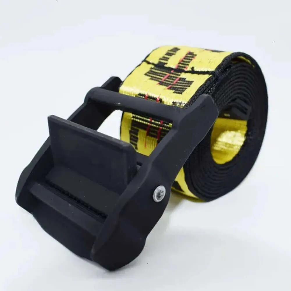 Off Whitebelt Fox New Fashion off whiteshirts Woman Wrestle Off Belt Yellow White Belt Ow Designer Belt 120cm Canvas For Men Womens Outdoor Sports