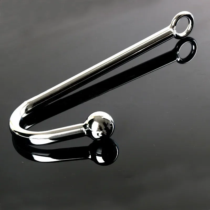 Anal Hook rostfritt stål sexleksaker för man metall rumpa dilator prostata massager kyskhet enhet bdsm gay fetisch 240202