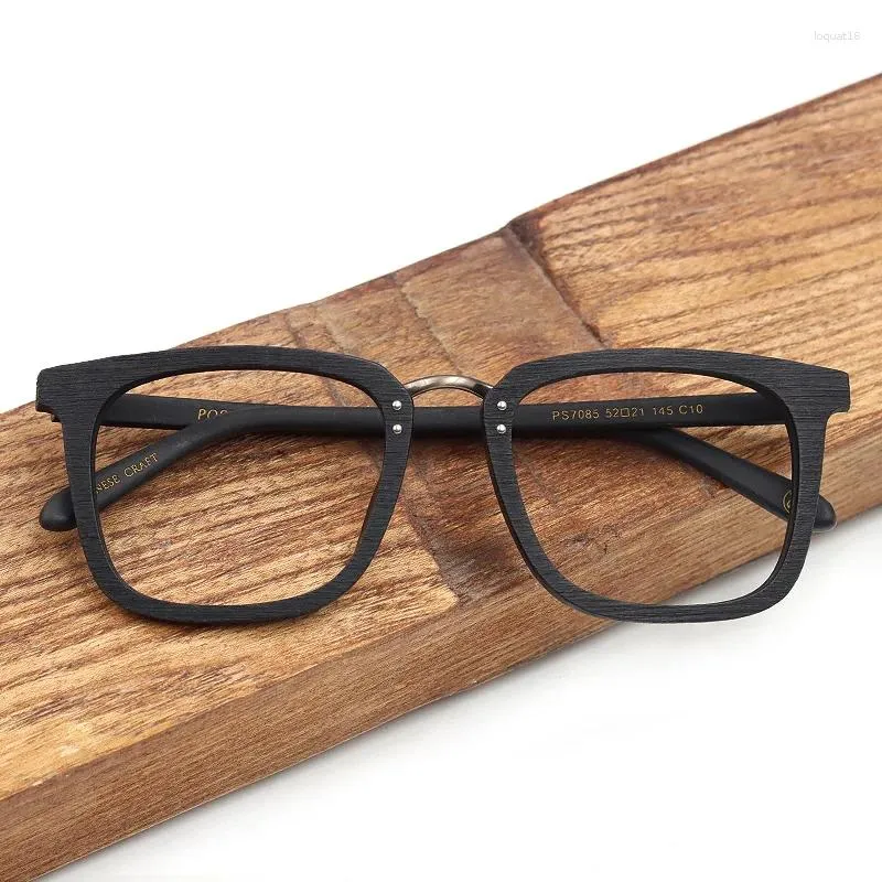 Occhiali da vista in legno uomo clearance