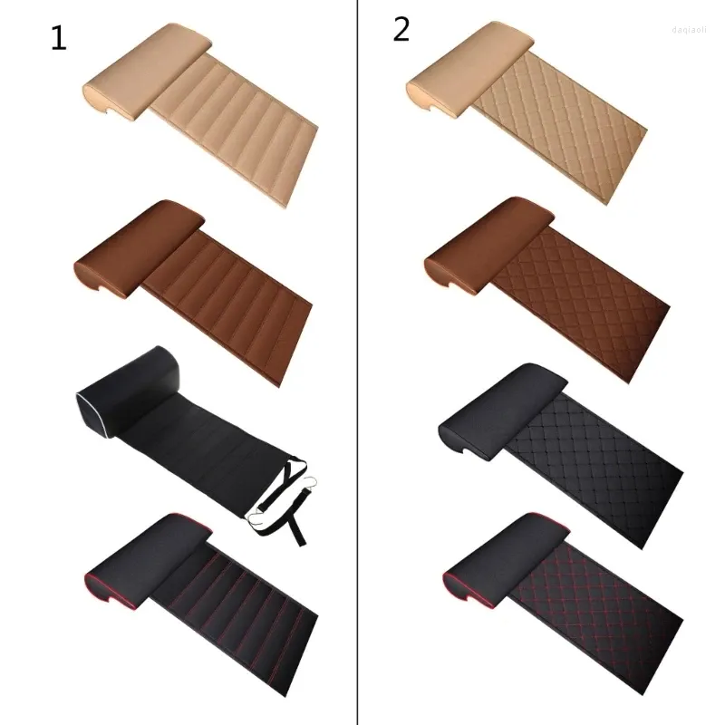 Car Seat Covers For Protector Universal Extension Leg Support Pillows PU Leath