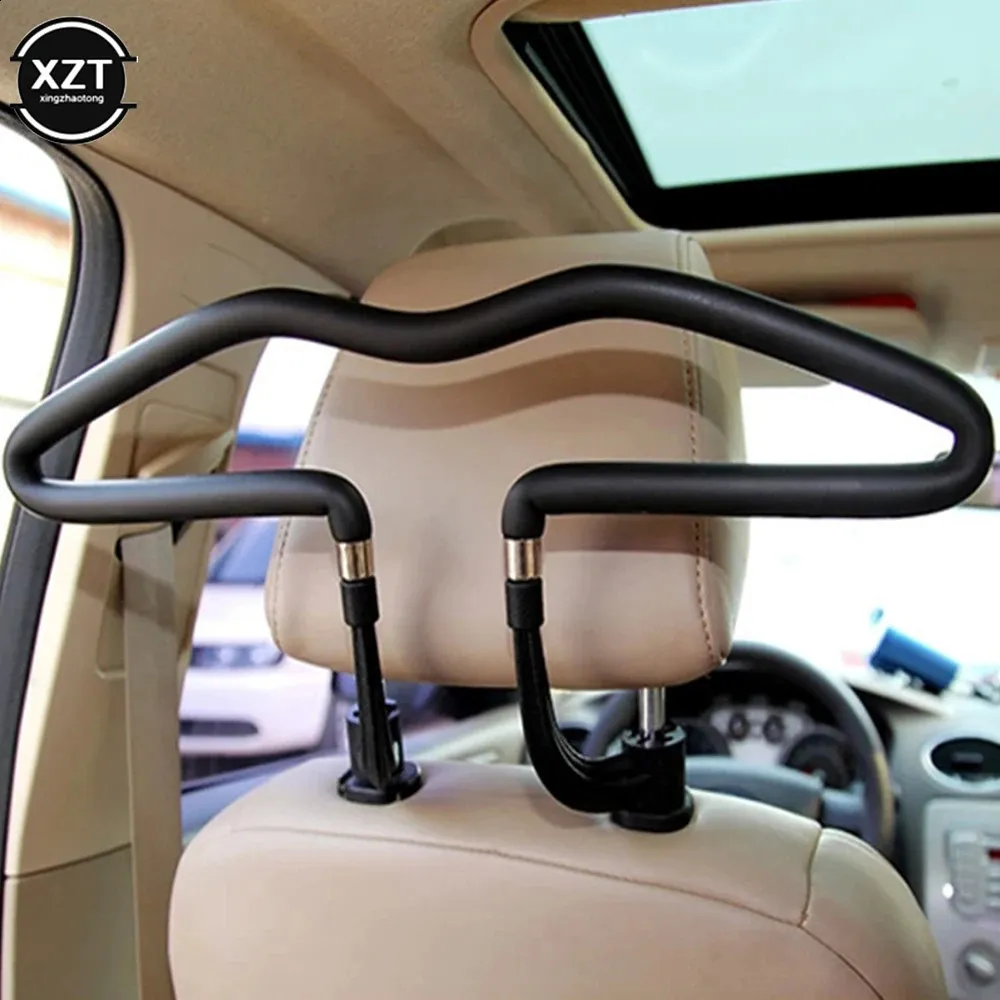 450250mm Universal Soft Car Coat Hangers Back Seat Headrest Clothes Hanger Jackets Suits Holder Rack Auto Supplies EST 240201