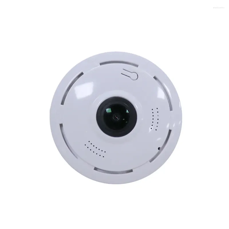 Mini cámara inalámbrica WiFi panorámica ojo de pez 3D VR IP 2.0MP seguridad 1080P 360° IR visión nocturna CCTV