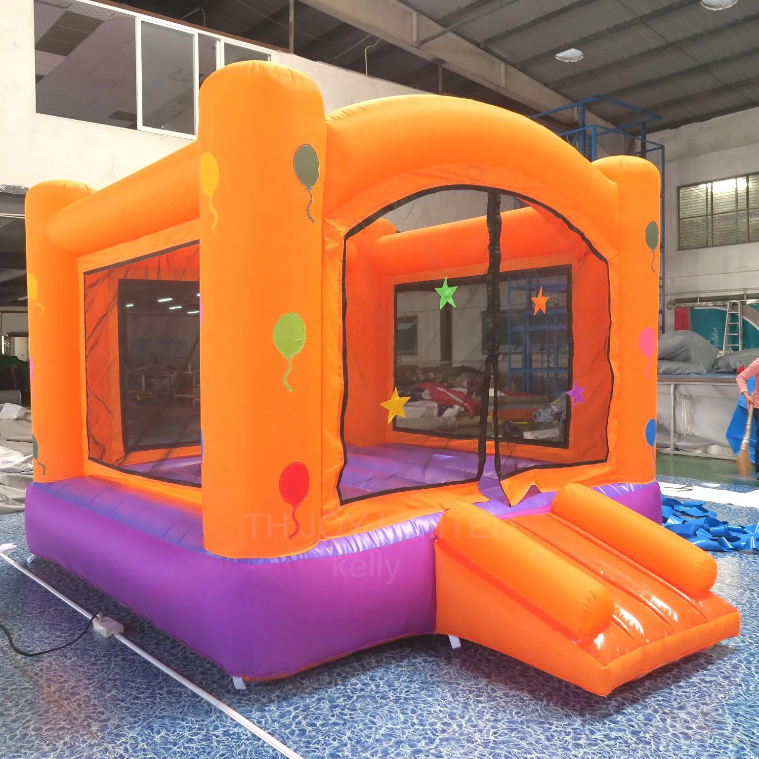 Free Door Delivery Outdoor Activities 4x4x3mH (13.2x13.2x10ft) Inflatable Air Bounce House Commercial Jumper Bouncer Jumping Bouncy Castle for Sale