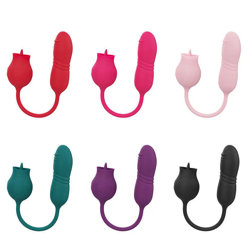 Adult Products Rose Tongue Licking Telescopic... From Vibratorsleeves,  $27.84 | DHgate.Com