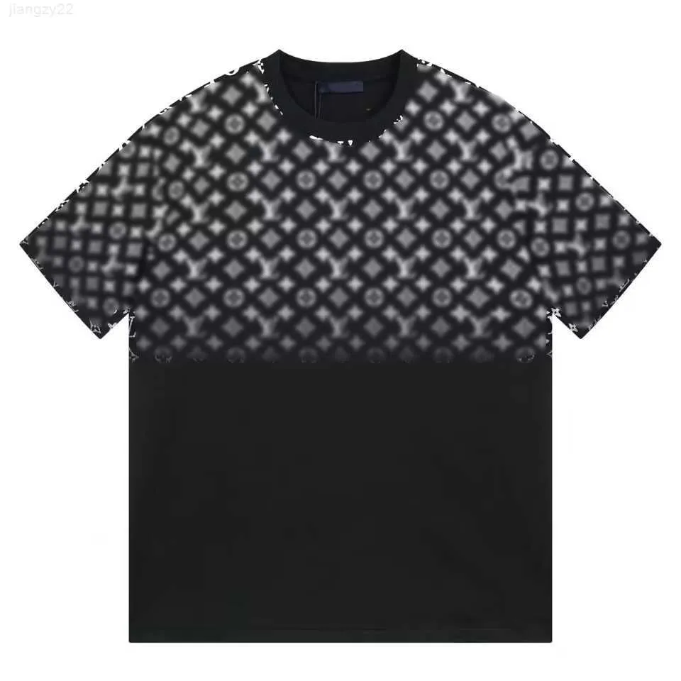 Frühling Trend Street Fashion Herren Rundhals Brief Gedruckt T-shirt Lose Beiläufige Urlaub Kleidung