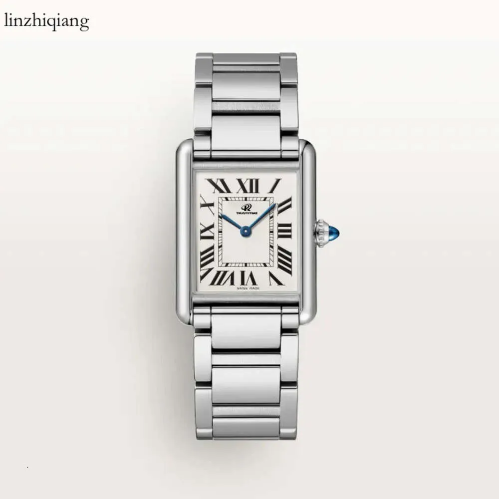 2023 Ny klassisk elegant designer Watch Women's Watch Fashion Quartz Movement Watch Square Tank Women's Gold and Silver Watch Montre de Luxe Business Watch