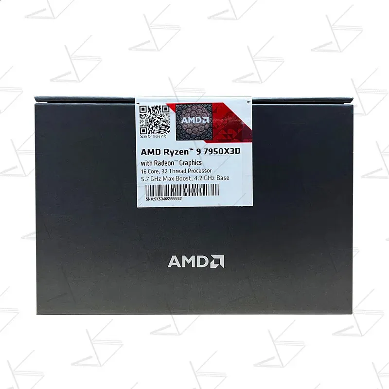 AMD Ryzen 9 7950X3D CPU Processor | 16 Core, 32 Thread | 4.2 AMD Ryzen 9 7950X3D CPU Processor | 16 Core, 32 Thread | 4.2