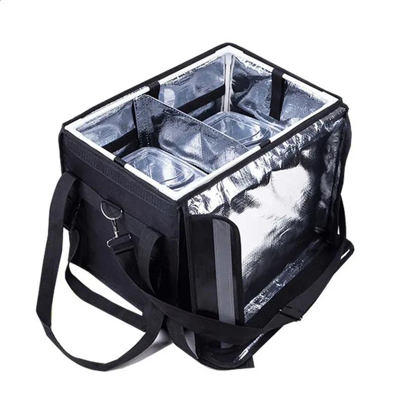 80L extra große Kühltasche, Auto-Eisbeutel, isolierte Thermo-Kühltaschen für Mittagessen und Frische, 240125