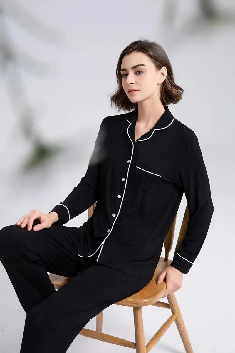 AS liquidation vente remise femme pyjamas ensembles haute qualité fibre de bambou respirant confortable homewear 240202