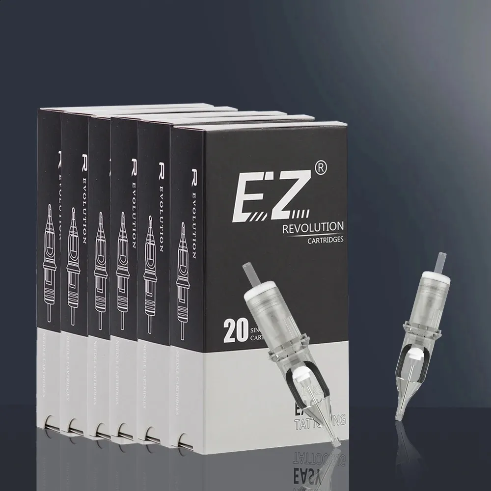 3510 doos EZ Revolution Cartridge Tattoo Naalden 1RL 3RL Permanente Make-Up Eyeliner voor Rotary Machine Pen 240123