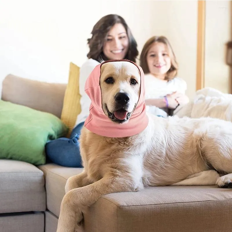 Hundebekleidung Anti-Lärm-Ohrenschützer für Hunde Haube Welpe Schalldichter Schal Haustier Kopfbedeckung Winter Beruhigende Ohrabdeckung Zubehör