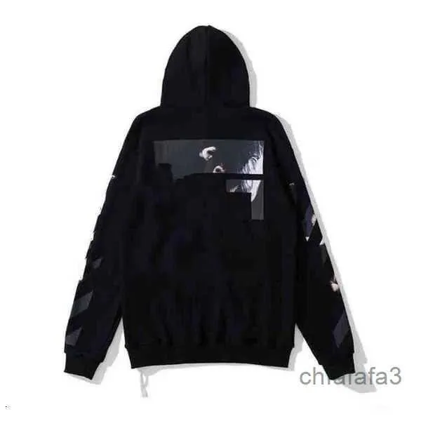 Mens Hoodies Sweatshirts Off Style Trendy Fashion Sweater Painted Arrow Crop Rand Loose Hoodie and Womens T Shirts Offs White Hot Ay MZ 1DBM