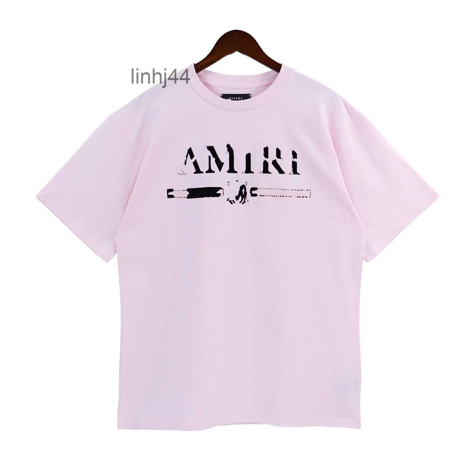 Mens Tshirts Man Amari Amirl Amirlies Am Amis Imiri Amiiri 22SS Shirt Designer For Men Shirts Fashion Tshirt med bokstäver Casual Summer Short Sleeve Tnjlu