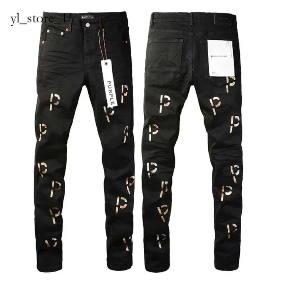 Lila jeans lila varumärke jeans män jeans lyx trend lila man svart hög gata färg graffiti mönster jeans kvinnor mager byxor denim byxor amirs 884