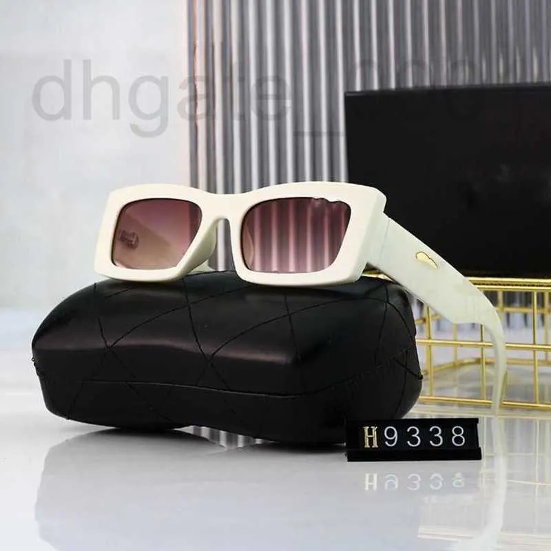 Óculos de sol designer 2023 novo quadro quadrado internet celebridade óculos de sol na moda quadrado redondo rosto óculos de sol emagrecimento e high-end