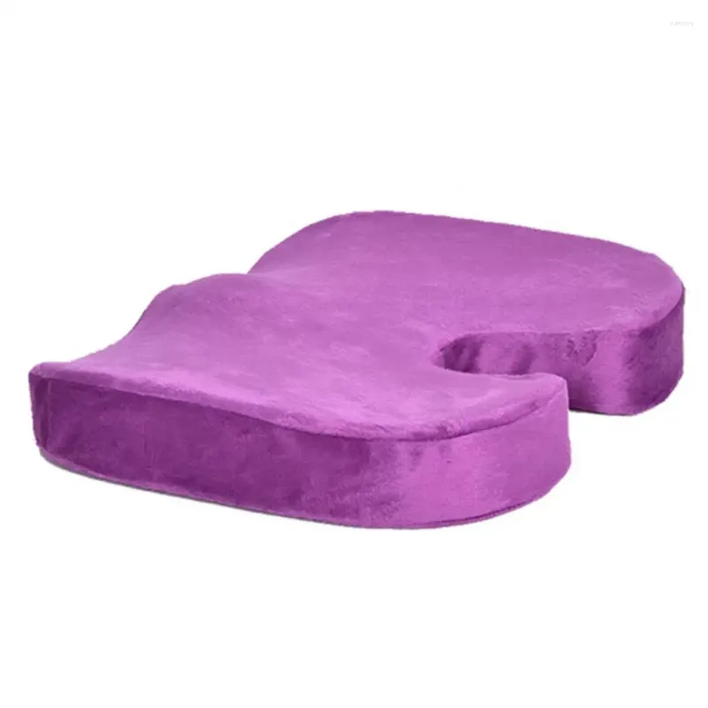 Pillow Back Pain Relief Memory Foam Seat For Office Car Wheelchair Non-slip Support