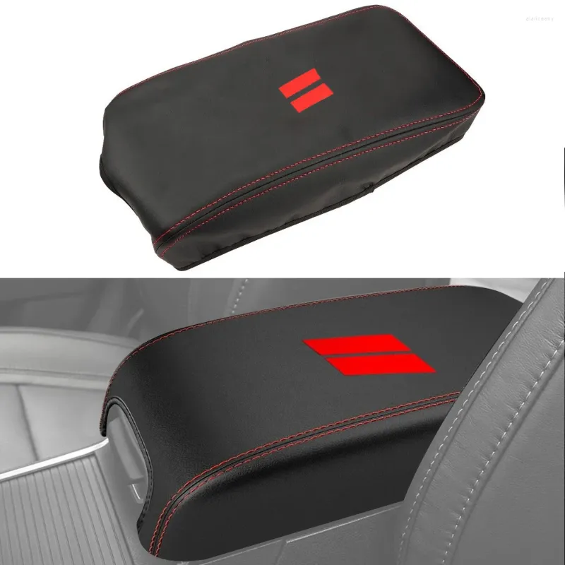 Interiörstillbehör Intget Center Console Armest Cover för 2011-2024 Dodge Charger Chrysler 300