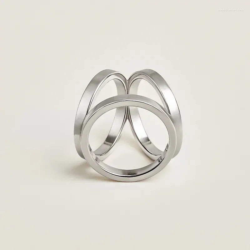 Écharpes Trio écharpe anneau boucle châles bouton Bandanas support broche mode Style accessoires cadeau saint valentin