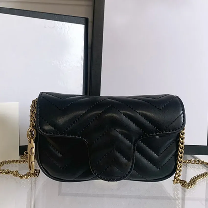 Tasarımcılar Deri Kadın Omuz Çantaları Crossbody Lüks Çantalar Debriyaj Çantalar bayanlar Cüzdanlar Tote Altın Gümüş Siyah Zincir Çanta 03