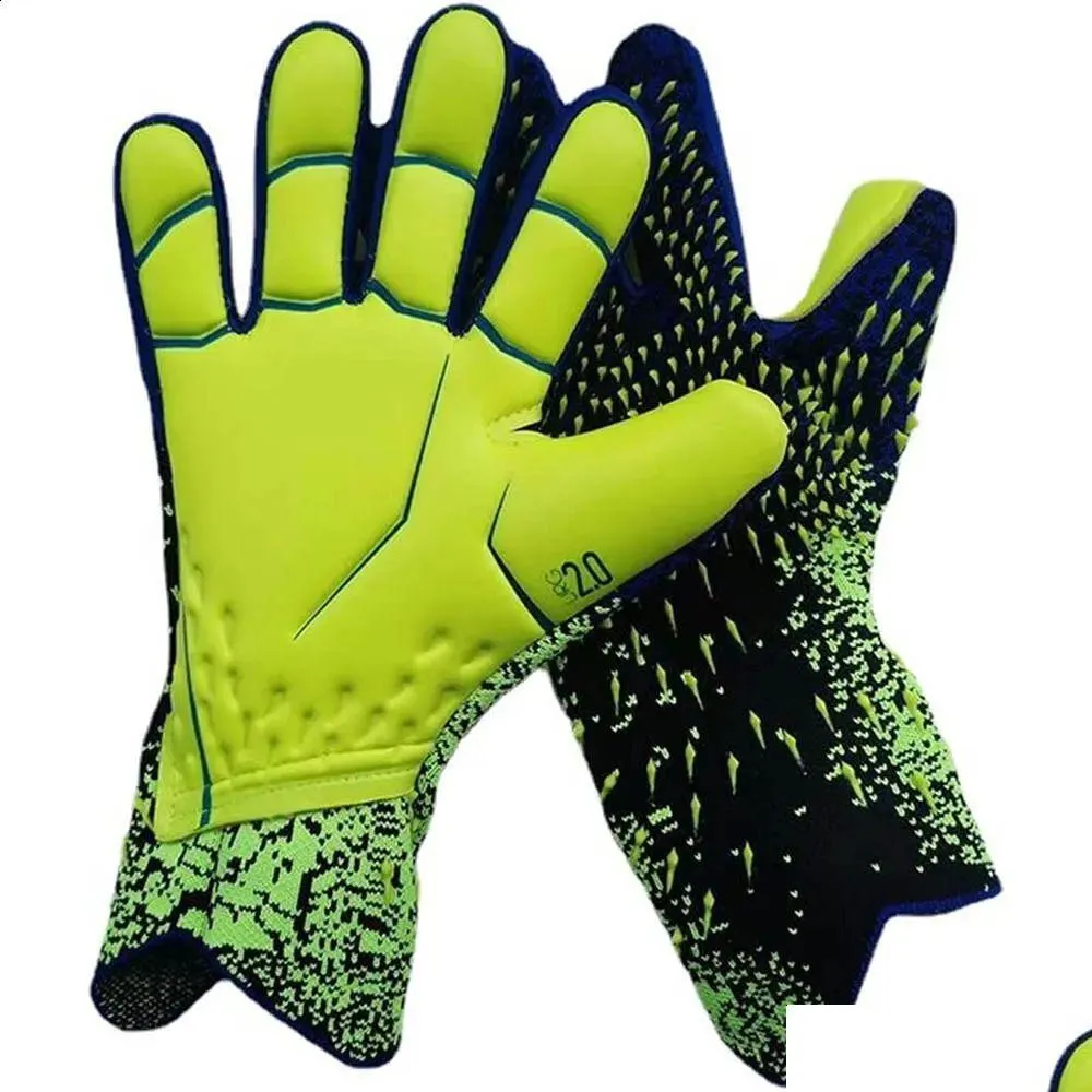 Balls Goalkeeper Gloves Strong Grip For Soccer Goalie With Size 678910 Football Kids Youth And Adt 240129 Drop Delivery Sports Outdoor Ot5Wg