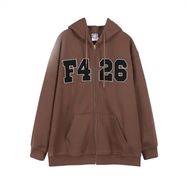 F426 designer hoodies heren hoodie unisex hoodie hoge kwaliteit lange slijtage casual mode losse kleding met lange mouwen high street bedrukte vestkleding
