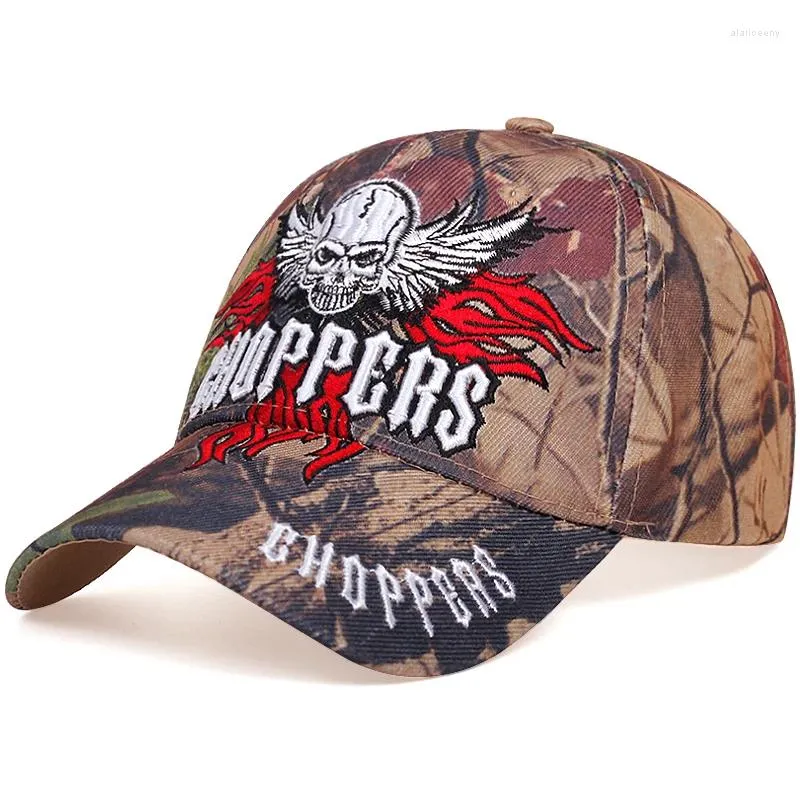 Top Caps Moda Erkekler Camo Beyzbol Kapağı Balıkçılık Açık Av Avlama Kamuflaj Orman Şapkaları Hip Hop Yürüyüş Casquette Gorras