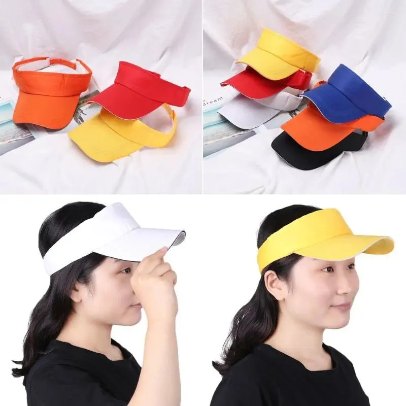 Boinas Unissex Algodão Ajustável Boné de beisebol Sun Visor Lens Protetor solar externo Chapéu